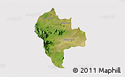 Satellite 3D Map of Tuk Phos, cropped outside