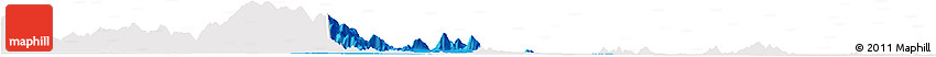 Political Horizon Map of Tuk Phos, single color outside
