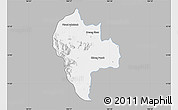 Gray Map of Tuk Phos, single color outside