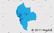 Political Map of Tuk Phos, cropped outside
