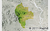Satellite Map of Tuk Phos, lighten, semi-desaturated