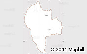 Classic Style Simple Map of Tuk Phos, cropped outside