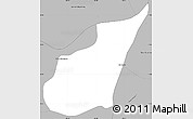 Gray Simple Map of Oudong