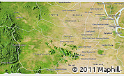 Satellite 3D Map of Samrong Tong