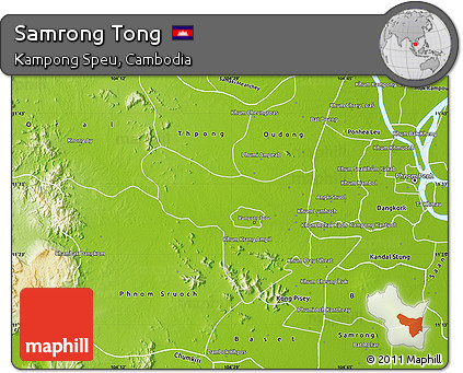 Physical Map of Samrong Tong