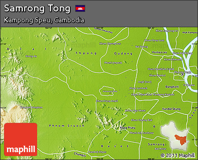 Physical Map of Samrong Tong