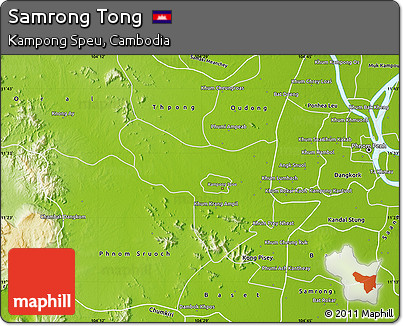 Physical Map of Samrong Tong
