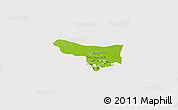 Physical Panoramic Map of Samrong Tong, cropped outside