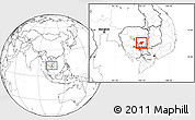 Blank Location Map of Baray