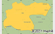 Savanna Style Simple Map of Baray