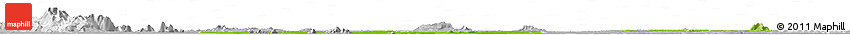 Physical Horizon Map of Kampong Thom, lighten, desaturated