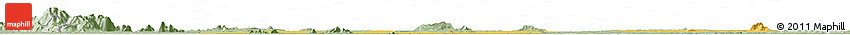 Savanna Style Horizon Map of Kampong Thom