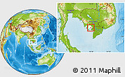 Physical Location Map of Dang Tung, highlighted parent region