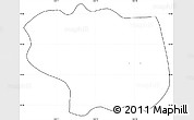 Blank Simple Map of Dang Tung, cropped outside, no labels