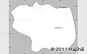 Gray Simple Map of Dang Tung, cropped outside