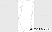 Blank Simple Map of Koh Thom