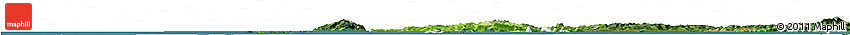 Physical Horizon Map of Kiri Sakor, satellite outside Physical Horizon Map of Kiri Sakor, satellite outside