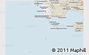 Classic Style Panoramic Map of Kiri Sakor