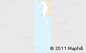 Classic Style Simple Map of Kiri Sakor