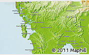Physical 3D Map of Koh Kong (DC)