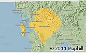 Savanna Style 3D Map of Koh Kong (DC)