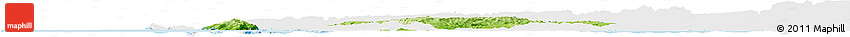 Physical Horizon Map of Koh Kong (DC), single color outside