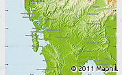 Physical Map of Koh Kong (DC)