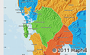 Political Map of Koh Kong (DC)