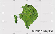 Satellite Map of Koh Kong (DC), cropped outside