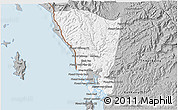 Gray 3D Map of Mondul Sema
