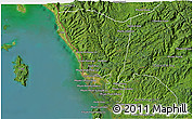 Satellite 3D Map of Mondul Sema