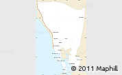 Classic Style Simple Map of Mondul Sema