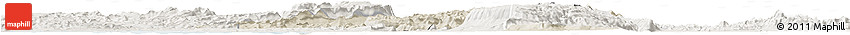 Shaded Relief Horizon Map of Sre Ambel, lighten Shaded Relief Horizon Map of Sre Ambel, lighten