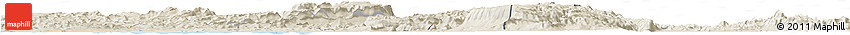 Shaded Relief Horizon Map of Sre Ambel Shaded Relief Horizon Map of Sre Ambel