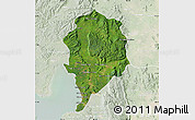 Satellite Map of Sre Ambel, lighten