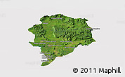 Satellite Panoramic Map of Sre Ambel, cropped outside