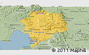 Savanna Style Panoramic Map of Sre Ambel