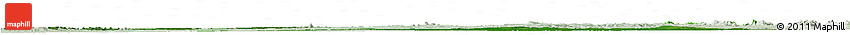 Satellite Horizon Map of Koh Nhek, lighten