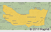 Savanna Style Map of Koh Nhek