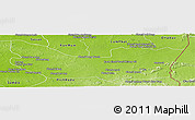 Physical Panoramic Map of Koh Nhek
