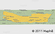 Savanna Style Panoramic Map of Koh Nhek
