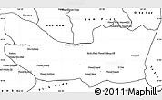 Blank Simple Map of Koh Nhek