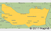 Savanna Style Simple Map of Koh Nhek