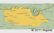 Savanna Style 3D Map of Chom Khsan