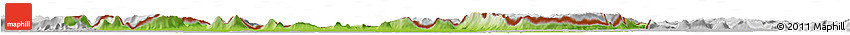 Physical Horizon Map of Chom Khsan, lighten, desaturated
