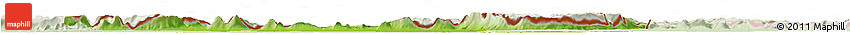 Physical Horizon Map of Chom Khsan, lighten