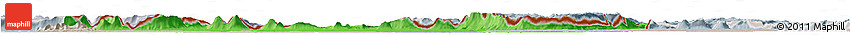 Political Horizon Map of Chom Khsan, lighten, semi-desaturated