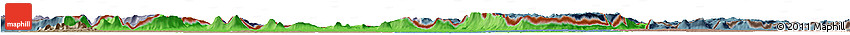 Political Horizon Map of Chom Khsan, semi-desaturated