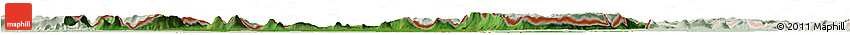 Satellite Horizon Map of Chom Khsan, lighten