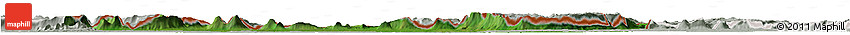 Satellite Horizon Map of Chom Khsan, lighten, semi-desaturated